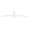 Ekena Millwork Bellingham Architectural Grade PVC Gable Bracket, 96"W x 20"H x 4"D x 4"F, 5/12 Pitch GBP096X20X0404BEL00 - alternate 2